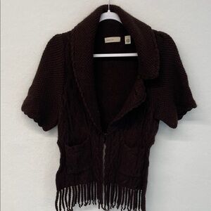 Sleeping On Snow Anthropologie Cropped Cardigan